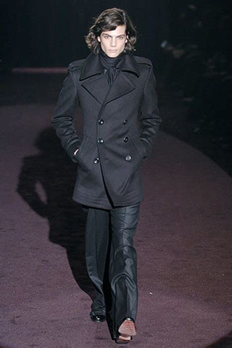 gucci mens coat year 2005|Gucci Fall 2005 Menswear Collection .